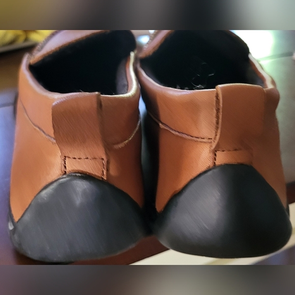 Florsheim Mens Brown Leather Driving Loafers Moccasins Slip On Shoes Size 8 - Picture 5 of 10